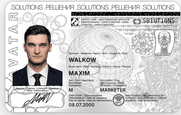Карта Maxim Valkov на solu.id
